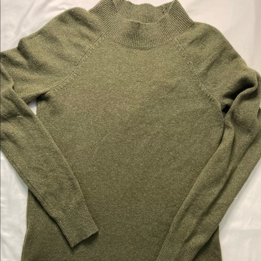 Loft olive green sweater